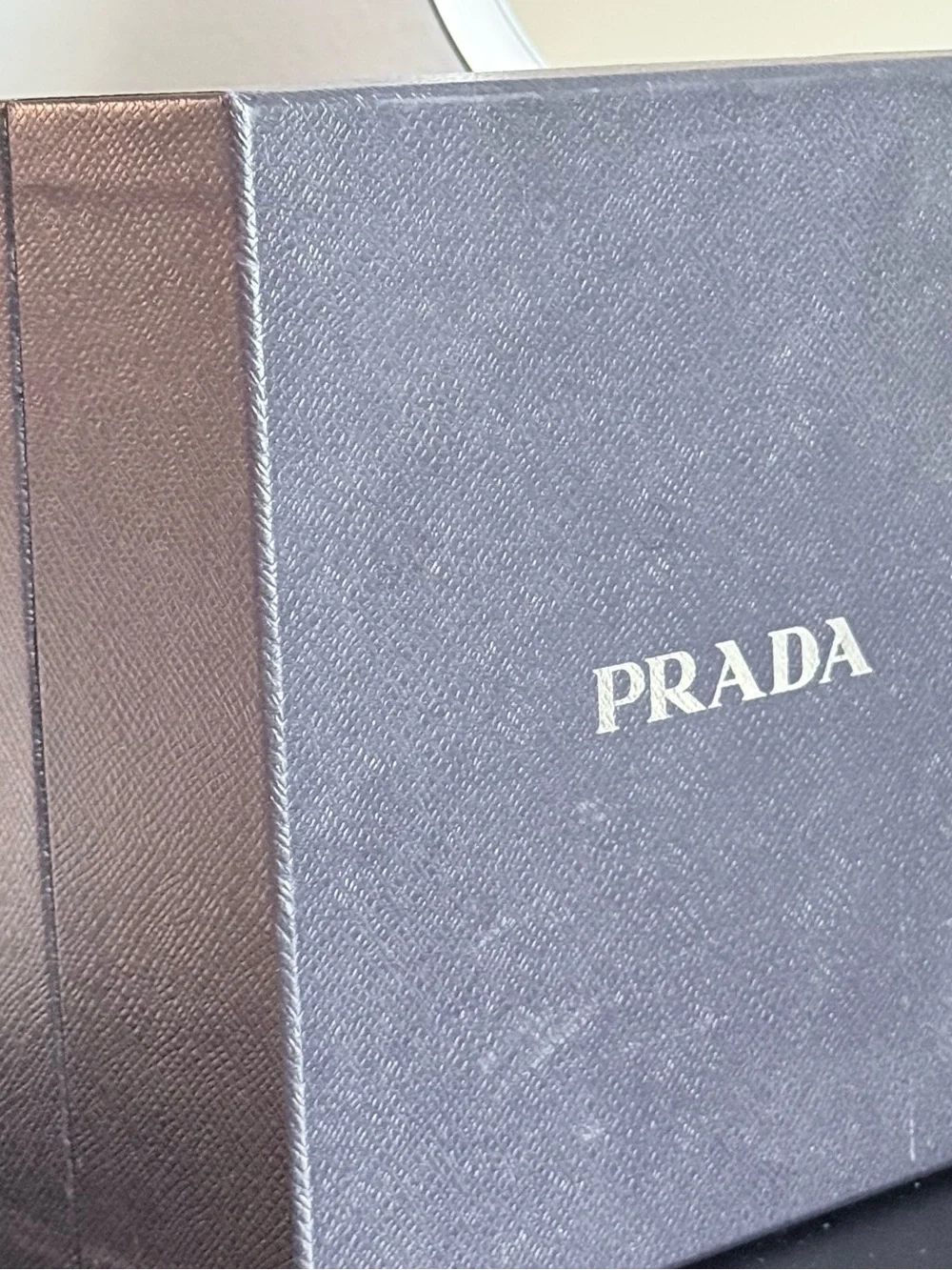Prada Pink Triangle Logo Padded Headband